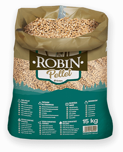 worek pelletu opałowego Robin do kupienia w Nowym Warpnie lub sklepie internetowym